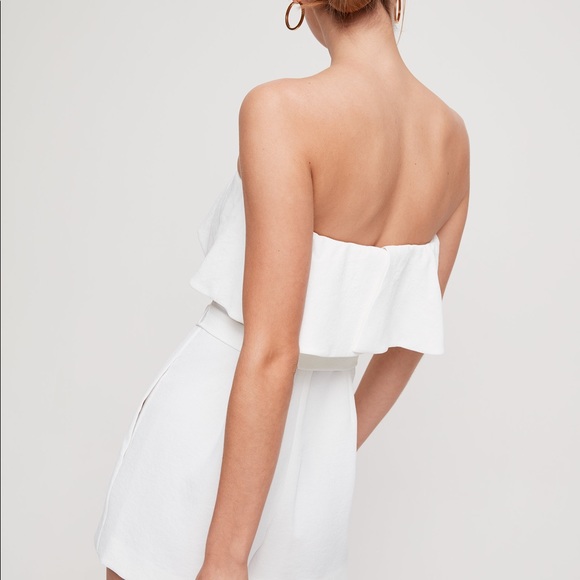 White BABATON Altamiro Romper mini - Picture 4 of 7